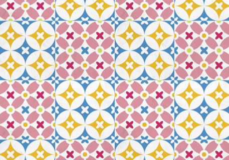 High Fashion Colorful Pattern