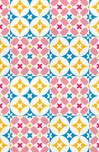 High Fashion Colorful Pattern