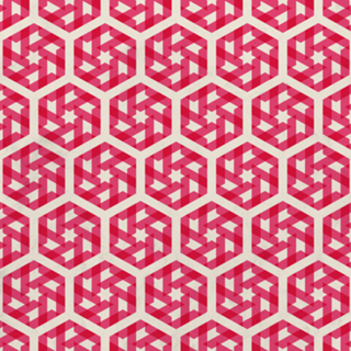 Pink Star Pattern