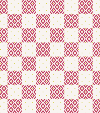 Geometric Minimalistic Diamond Pattern