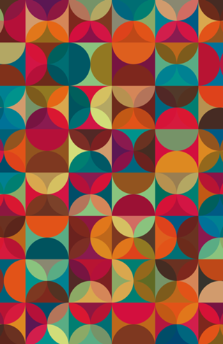 Energy Deco Retro Pattern