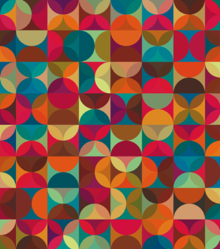 Energy Deco Retro Pattern
