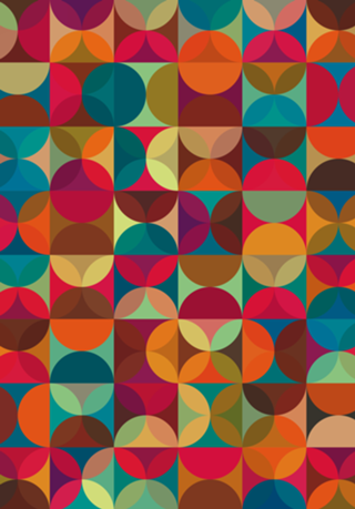 Energy Deco Retro Pattern