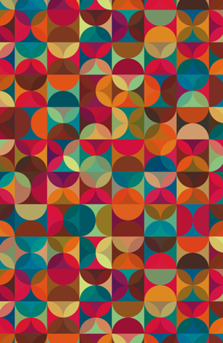 Energy Deco Retro Pattern