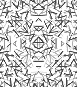 Black Thorns Pattern
