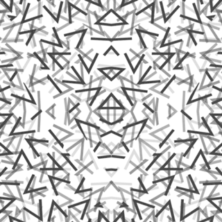 Black Thorns Pattern