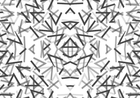 Black Thorns Pattern