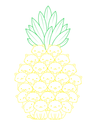 Pineaple Cat