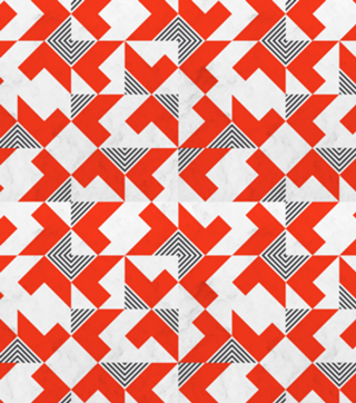 Marble Red Blocks