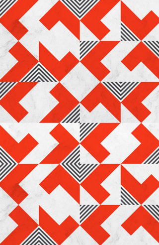Marble Red Blocks