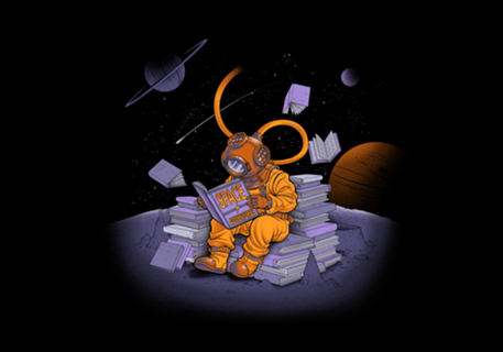 A reader lives a thousand lives - Space Adventures