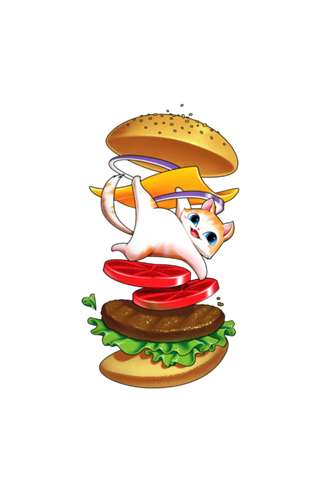 Hamburger Cat