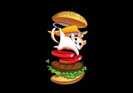 Hamburger Cat