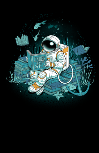 A reader lives a thousand lives - Cosmonaut