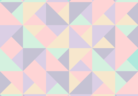 Pastel Nude Cute Triangles
