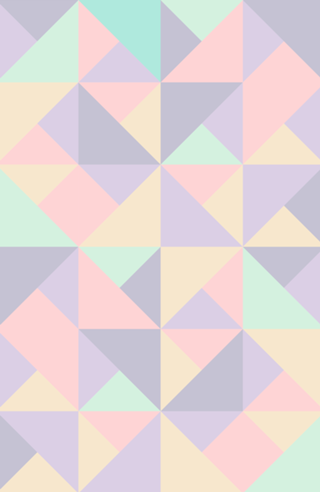 Pastel Nude Cute Triangles