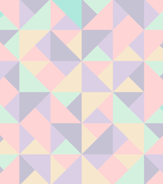 Pastel Nude Cute Triangles