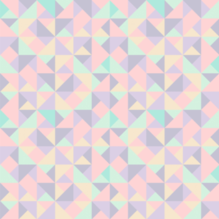 Pastel Nude Cute Triangles