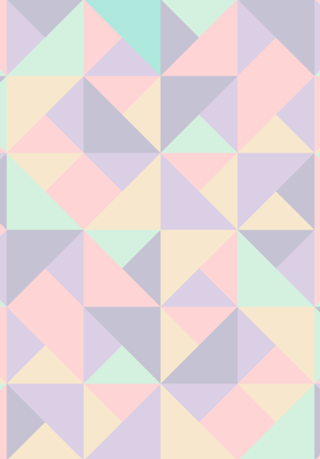 Pastel Nude Cute Triangles