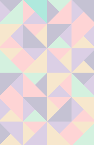 Pastel Nude Cute Triangles
