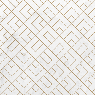 Golden Marble Square Floor Pattern