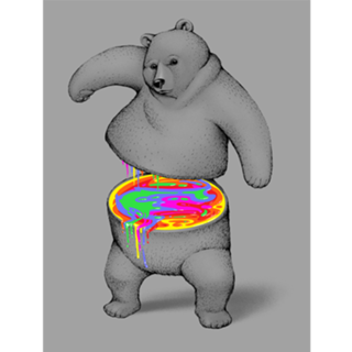 Rainbow Bear