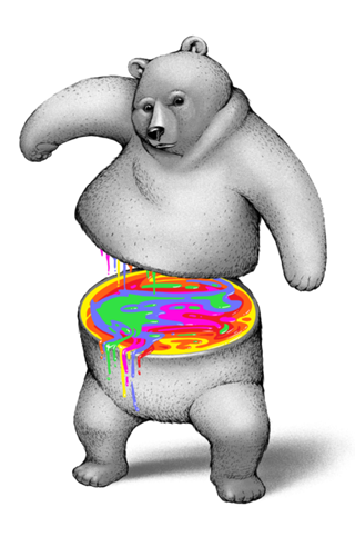 Rainbow Bear