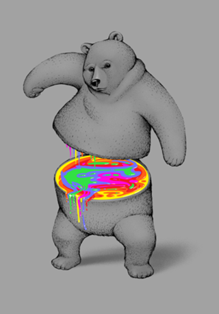 Rainbow Bear