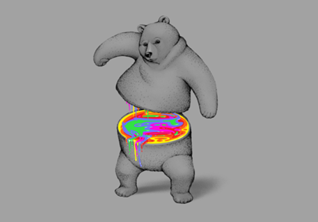 Rainbow Bear