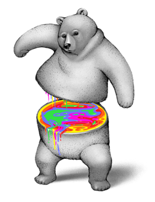 Rainbow Bear