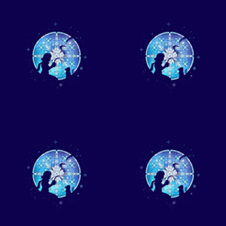 Vitral Snow Flakes