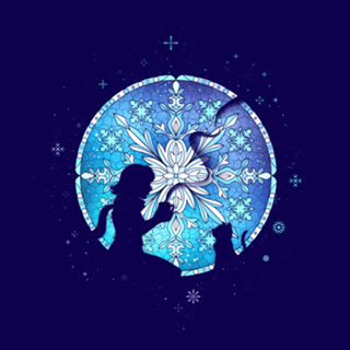Vitral Snow Flakes