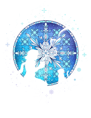 Vitral Snow Flakes