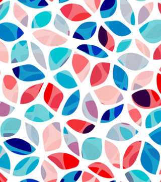 Flower Petals Colorful Pattern