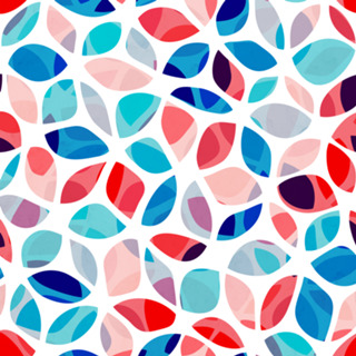 Flower Petals Colorful Pattern