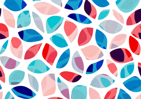 Flower Petals Colorful Pattern