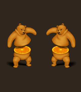 Orange Bear