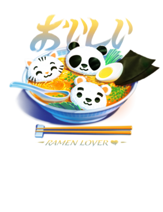 Ramen Panda Cat Bear