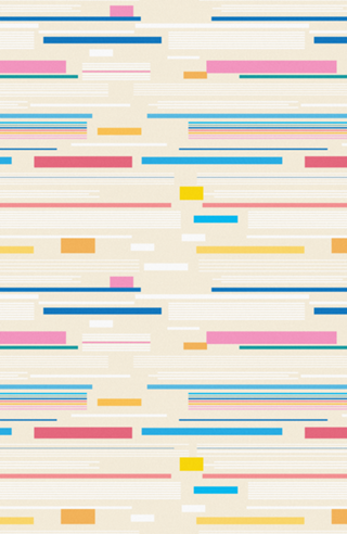 Morse Code Pastel Pattern
