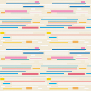 Morse Code Pastel Pattern