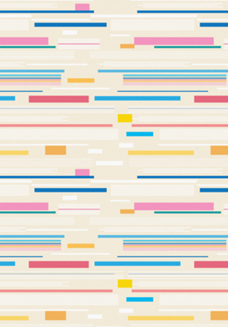 Morse Code Pastel Pattern