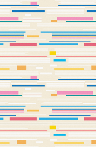 Morse Code Pastel Pattern