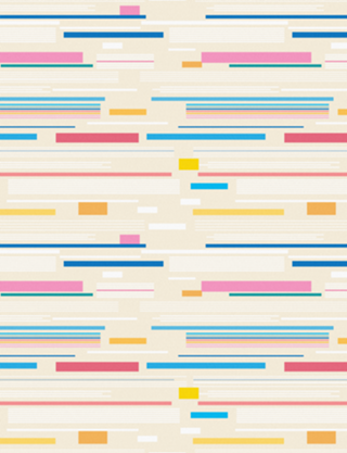 Morse Code Pastel Pattern