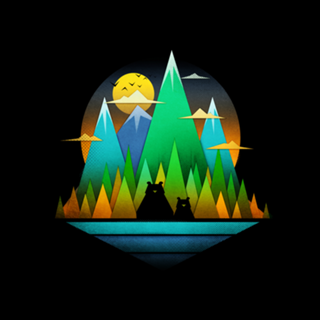 Geometric Landscape Bears