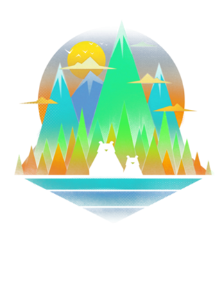 Geometric Landscape Bears