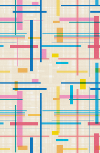 Geometric Fall In Line Glitch