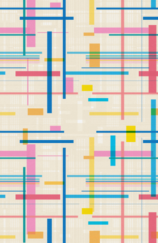 Geometric Fall In Line Glitch