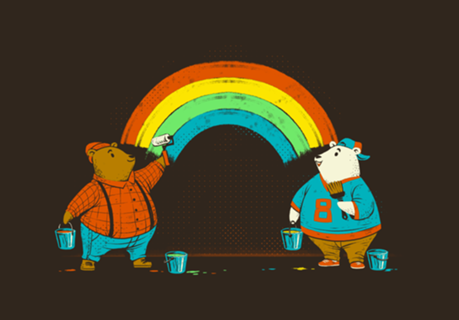 Love is Love Rainbow Bear