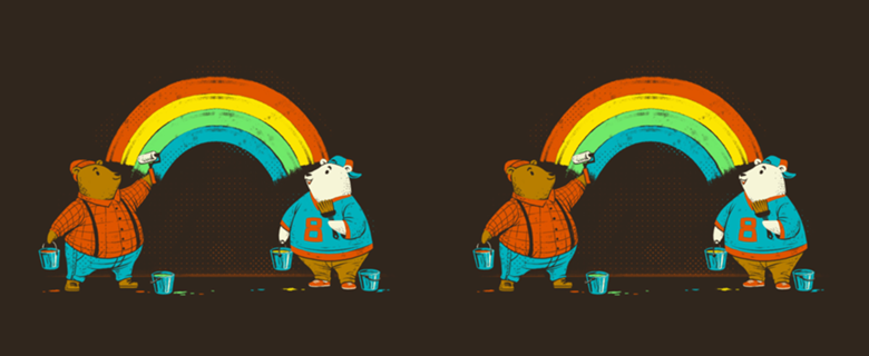 Love is Love Rainbow Bear