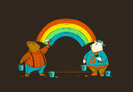 Love is Love Rainbow Bear